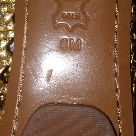 Tory Burch silver and gold flats - Picture 8 of 8